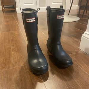 Hunter’s Original Short Rain Boots , Navy Size 7